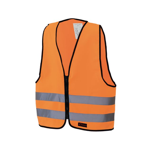 REFLECTIL Reflexväst dragkedja Barn XXS Orange | Skola och förskola - Idrott, hälsa och rörelse - Västar, reflexer och promenadrep | Kontorsexperten