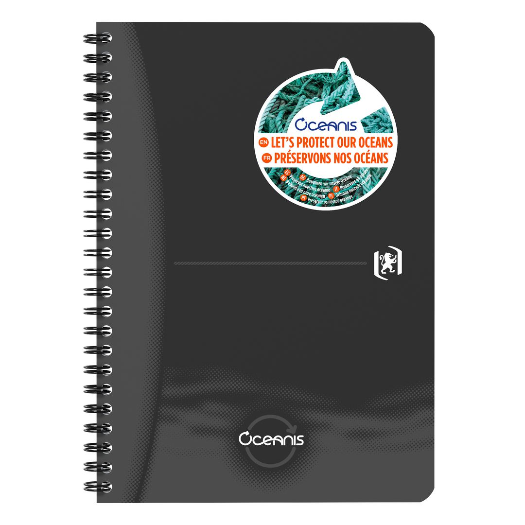 OXFORD Kollegieblock Oxford Oceanis A5 linj svart | Kontorsmaterial - Block och anteckningsböcker - Kollegieblock | Kontorsexperten