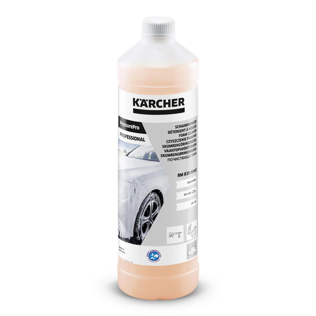 KÄRCHER Skumrengöring PressurePro Foam Cleaner RM 838 1L | Städ och hygien - Rengöringsmedel - Allrent | Kontorsexperten