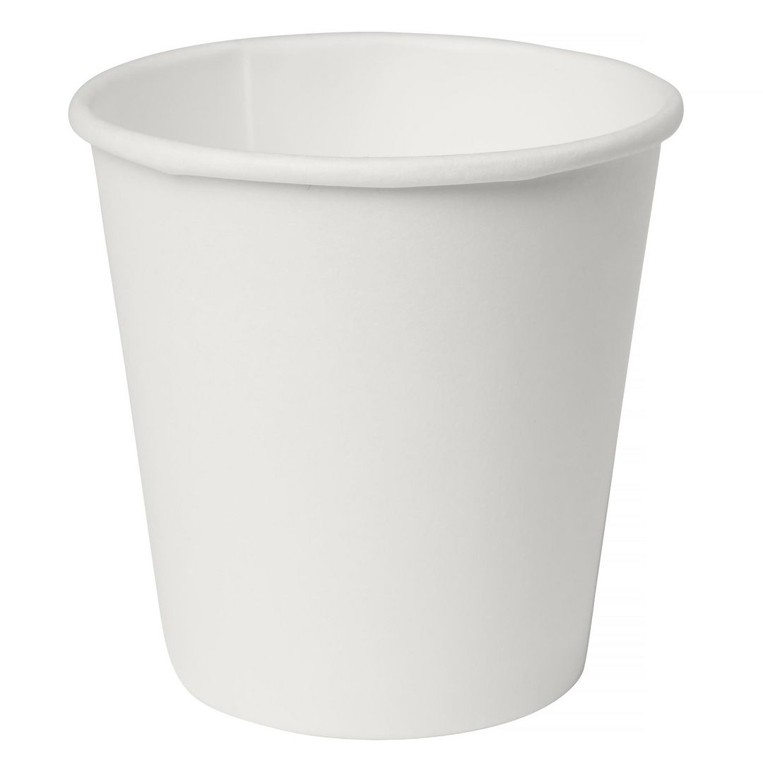 DUNI Pappersbägare 12cl vit 45/fp | Kök och servering - Engångsartiklar - Pappersbägare | Kontorsexperten