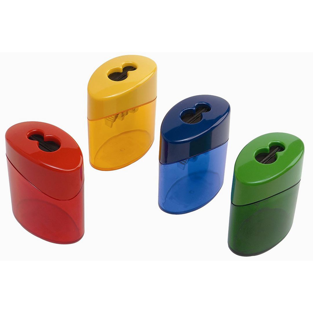 LINEX Pennvässare LINEX dubbel automatisk lås | Skola och förskola - Pennor och tillbehör - Pennvässare | Kontorsexperten