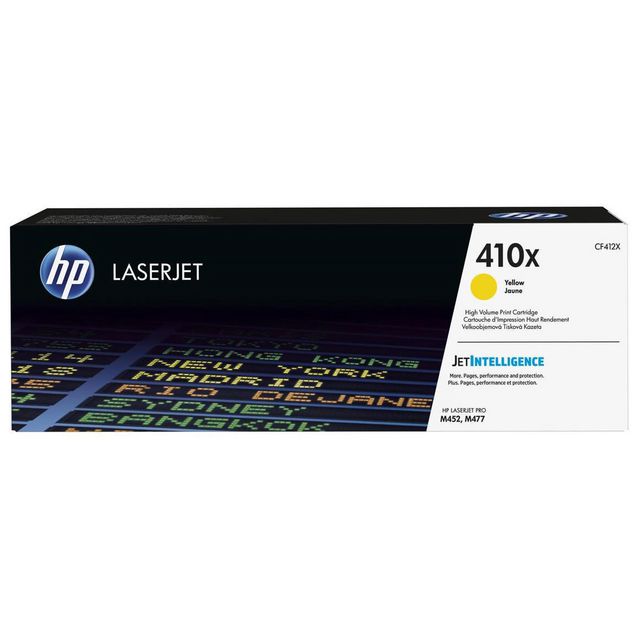 HP Toner CF412X 410X 5K Gul | Toner och bläck - Tonerkassetter - Toner HP | Kontorsexperten