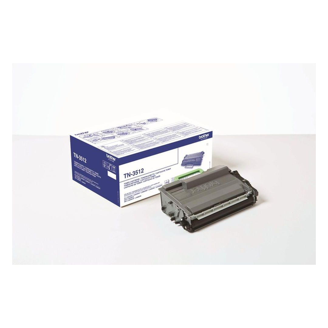 BROTHER Toner, TN3512, hög kapacitet, svart, 841597 | Toner och bläck - Tonerkassetter - Toner Brother | Kontorsexperten