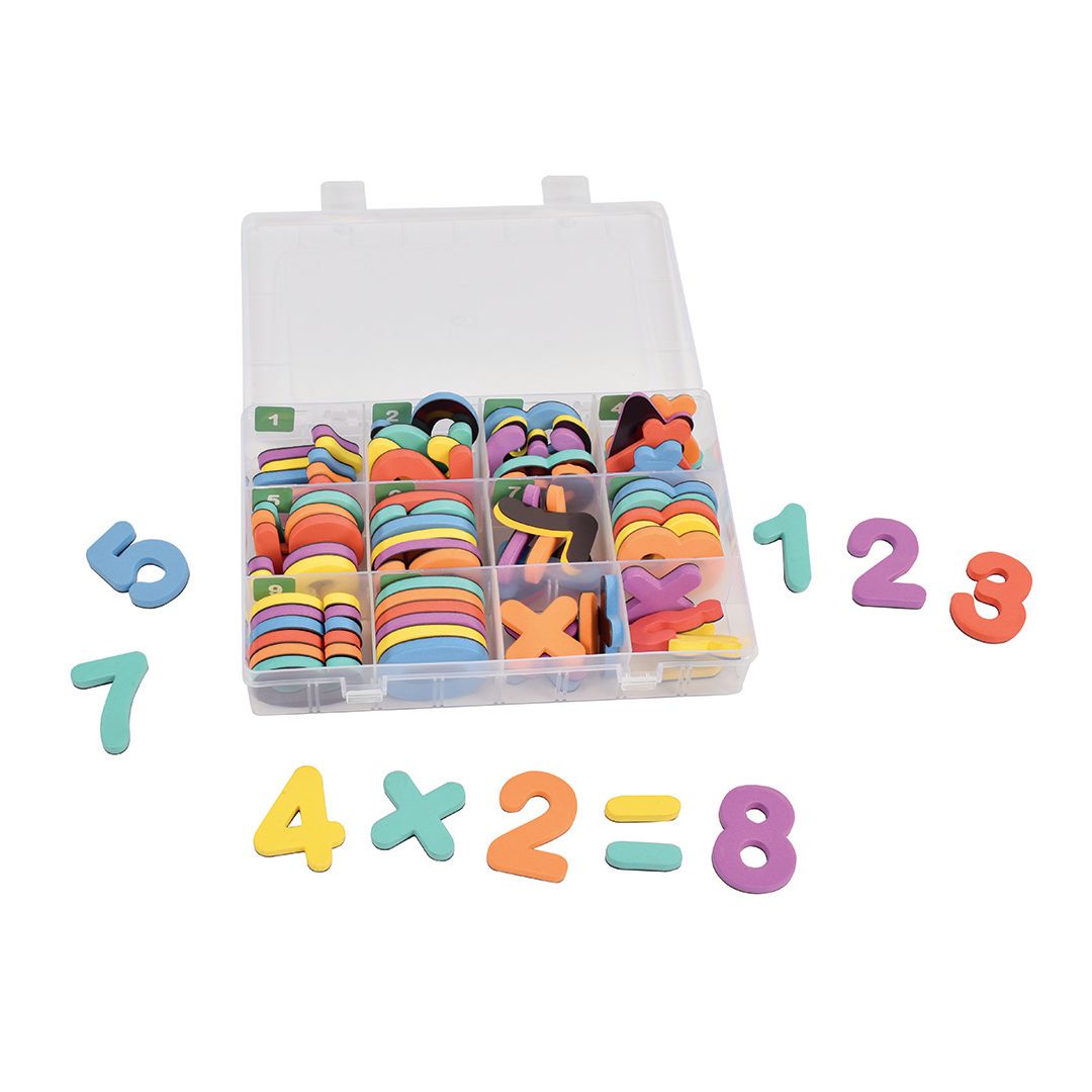 MYPAUZE Magnetiska siffror olika färger 72/fp | Skola och förskola - Klassrummet / Lära - Matematik | Kontorsexperten
