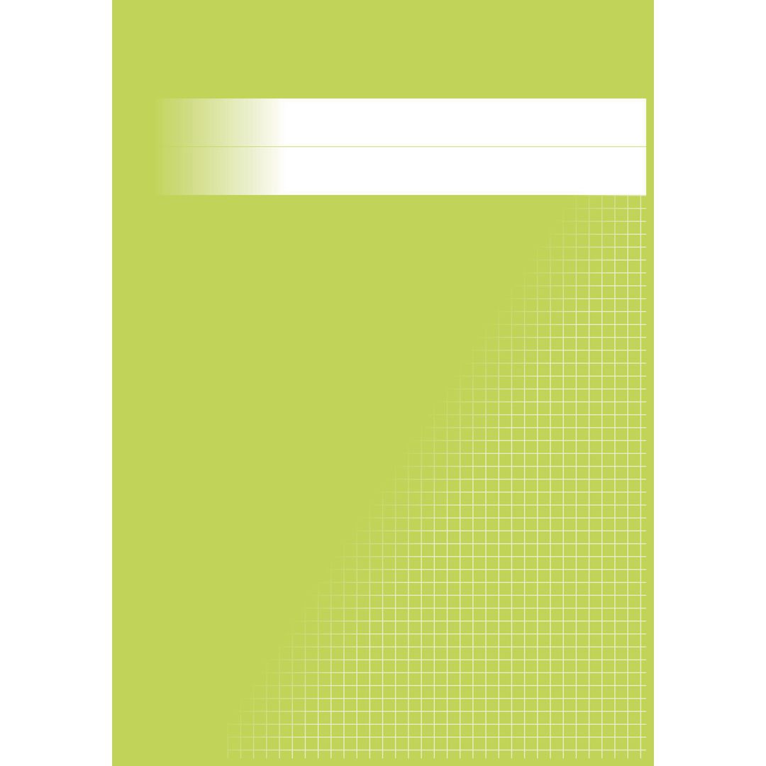 Räknehäfte A4 rutat 5x5mm ljusgrön | Skola och förskola - Förbrukning skola häften - Räknehäften | Kontorsexperten