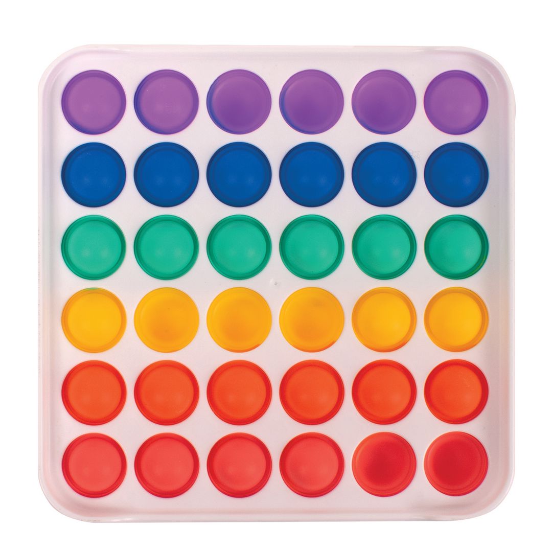 MYPAUZE Fidget fyrkantig 13x13cm | Skola och förskola - Klassrummet / Lära - Koncentrationshjälpmedel | Kontorsexperten