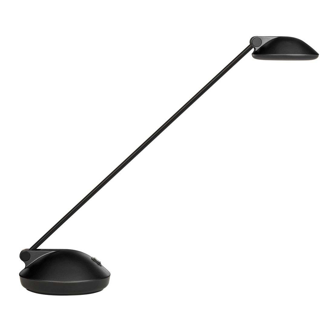 UNILUX Joker 2.0 LED-skrivbordslampa, plast och aluminium, svart | Kontorsmöbler och inredning - Lampor och belysning - Skrivbordslampor | Kontorsexperten