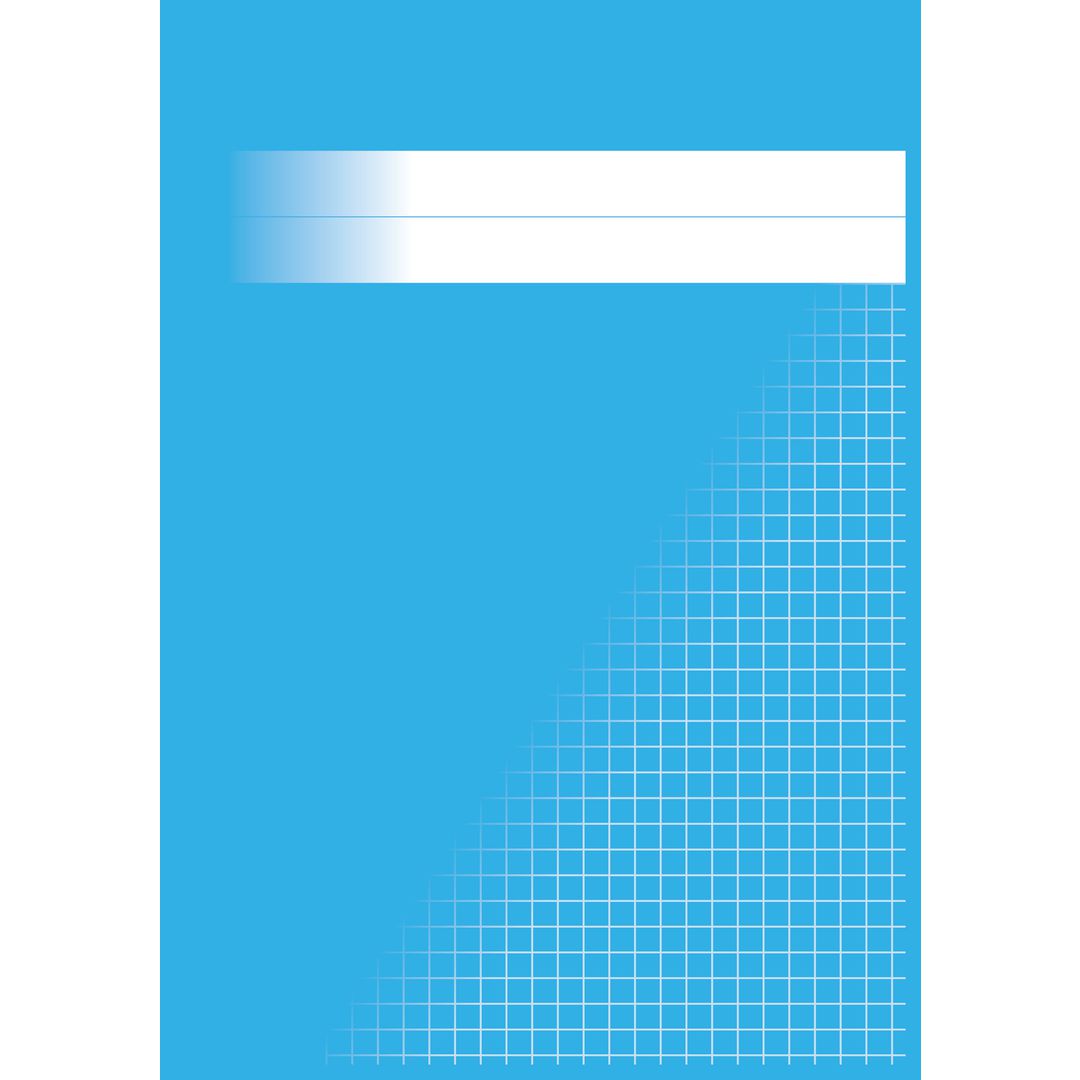 Räknehäfte A5 5x5mm mellanblå | Skola och förskola - Förbrukning skola häften - Räknehäften | Kontorsexperten