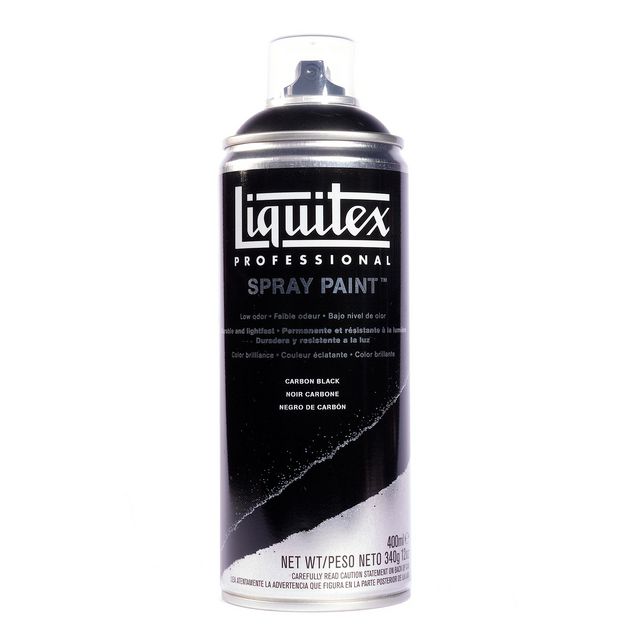 LIQUITEX Sprayfärg Carbon Black | Skola och förskola - Målarfärg och tillbehör - Sprayfärg | Kontorsexperten