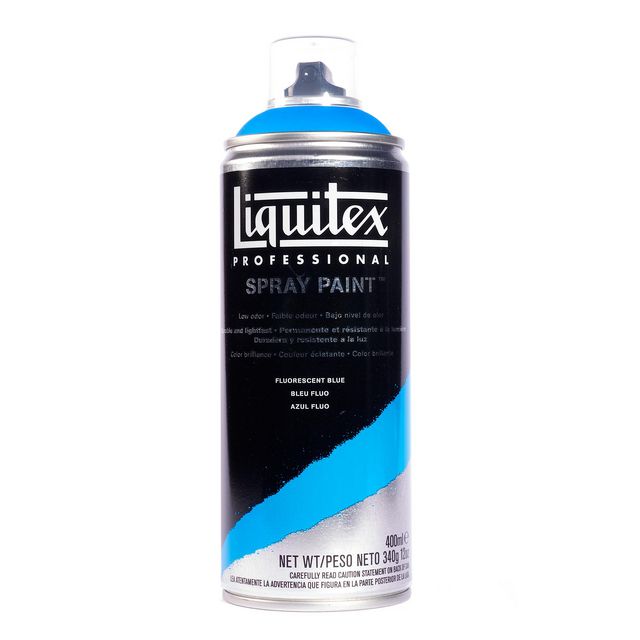 LIQUITEX Sprayfärg Fluorescent Blue | Skola och förskola - Målarfärg och tillbehör - Sprayfärg | Kontorsexperten