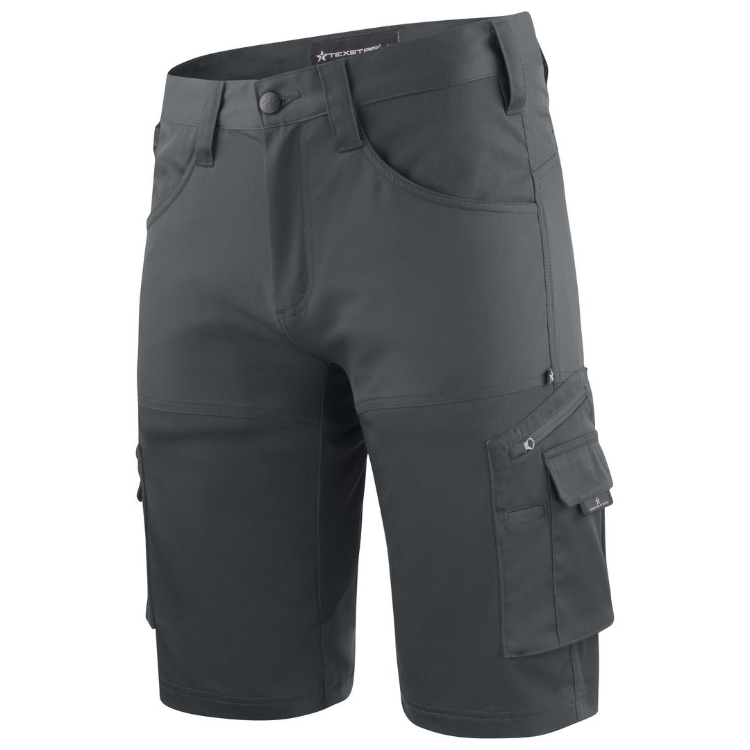 TEXSTAR Stretchshorts FS12 Svart W38 | Arbetskläder - Arbetsbyxor och shorts - Arbetsshorts och piratbyxor | Kontorsexperten