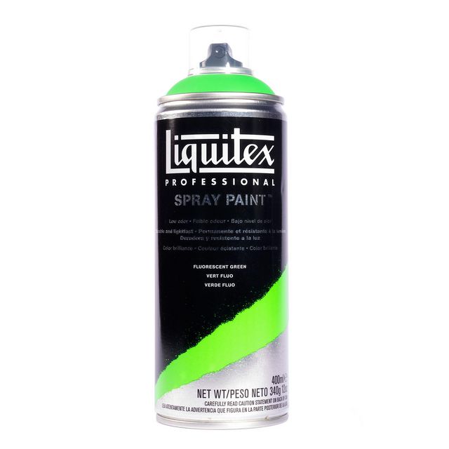 LIQUITEX Sprayfärg Fluorescent Green | Skola och förskola - Målarfärg och tillbehör - Sprayfärg | Kontorsexperten