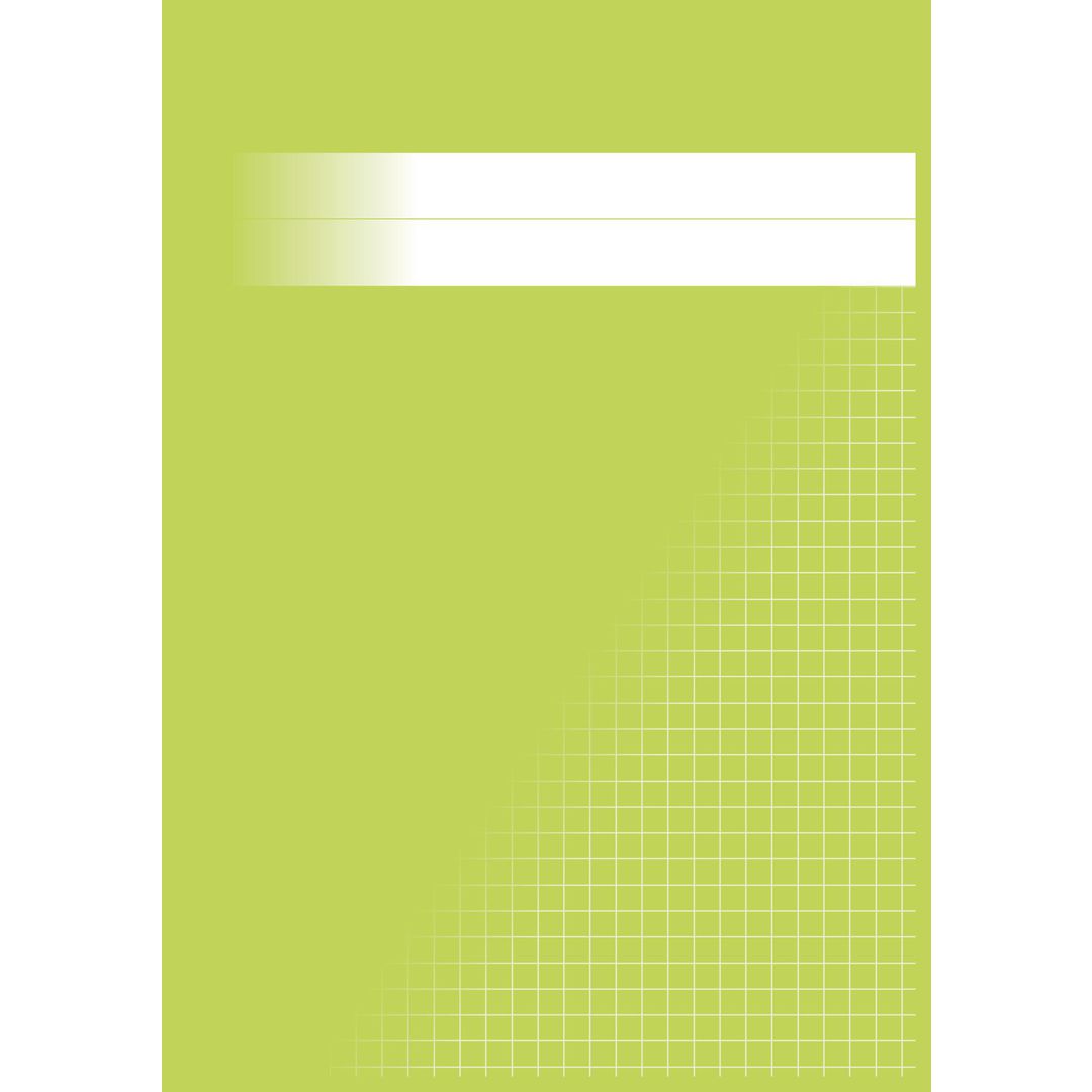 Räknehäfte A5 rutat 5x5mm ljusgrön | Skola och förskola - Förbrukning skola häften - Räknehäften | Kontorsexperten