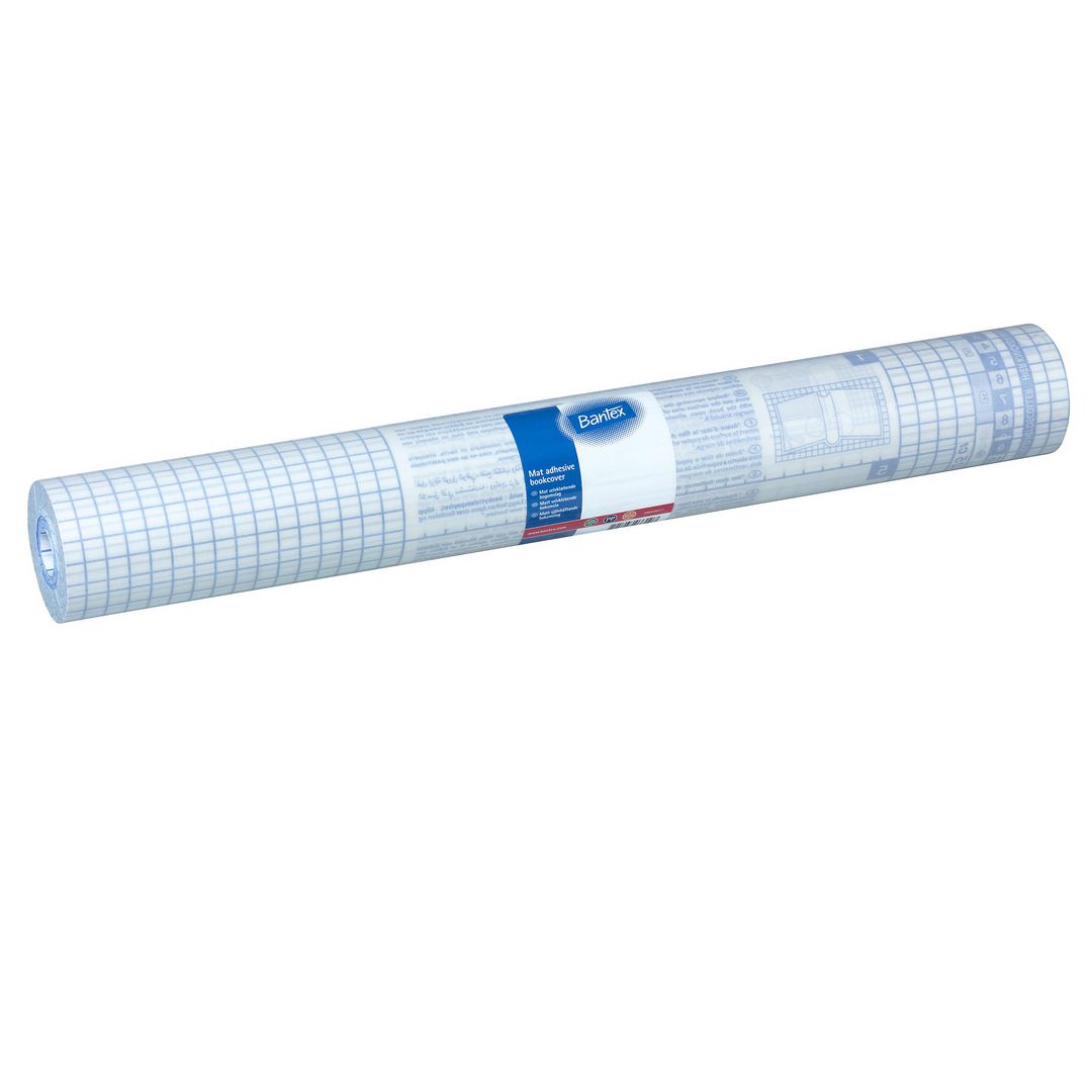 Bantex Bokplast självhäftande 60my 50cmx25m matt | Skola och förskola - Förbrukning skola häften - Bokplast | Kontorsexperten