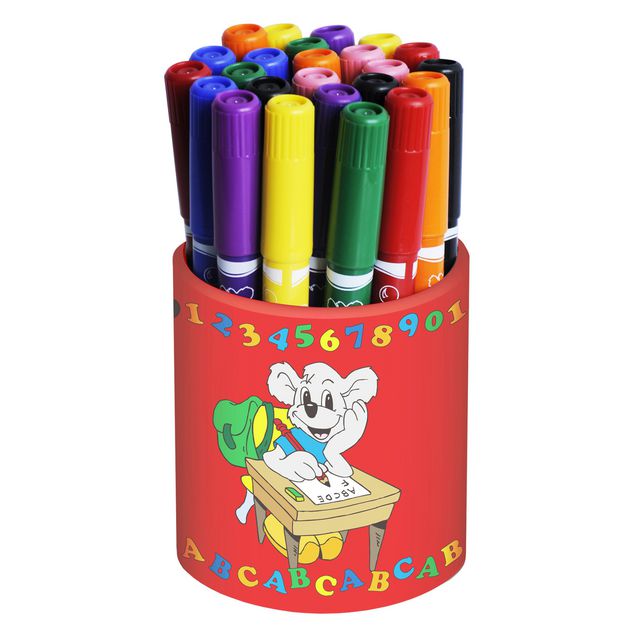 SENSE Fiberpenna Jumbo 24/fp | Skola och förskola - Pennor och tillbehör - Fiberpennor - Jumbo | Kontorsexperten