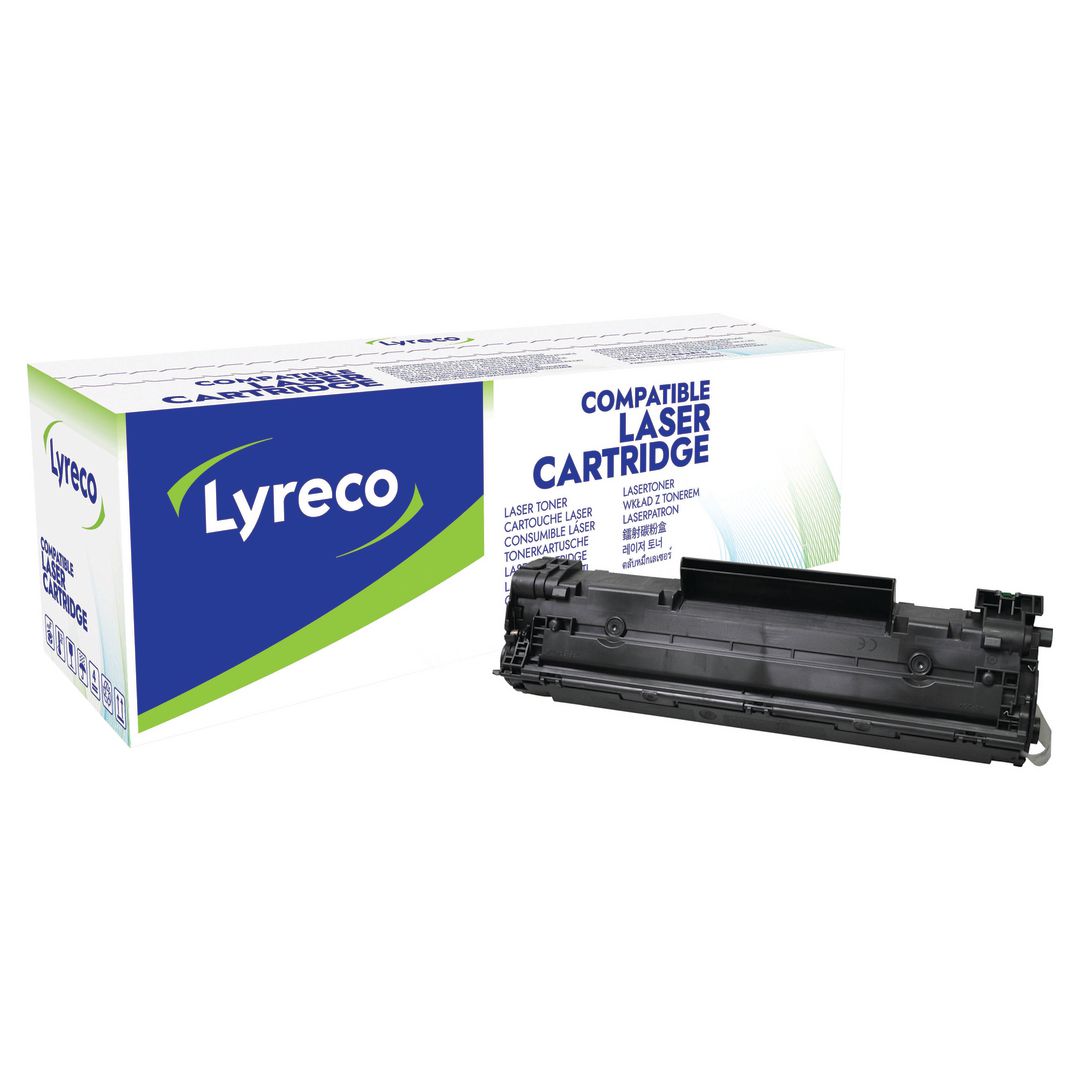 LYRECO Toner HP CE278A/3483B002 2,1K sva | Toner och bläck - Tonerkassetter - Toner Lyreco | Kontorsexperten