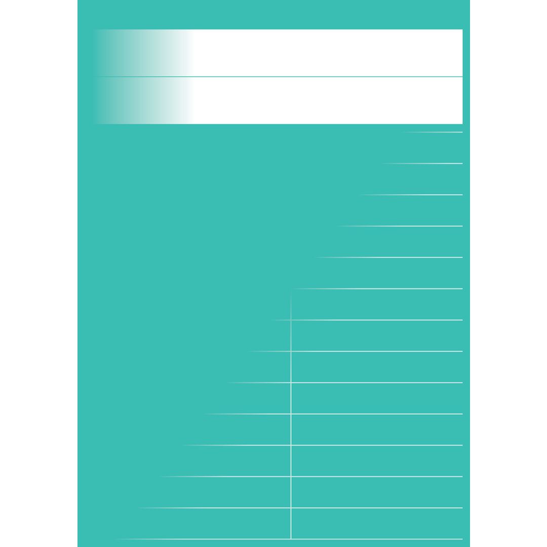 Gloshäfte A6 linjerat 8,5mm petrol | Skola och förskola - Förbrukning skola häften - Gloshäften | Kontorsexperten