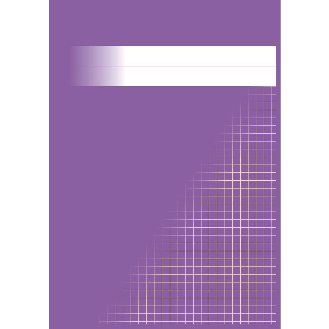Räknehäfte A5 rutat 5x5mm lila | Skola och förskola - Förbrukning skola häften - Räknehäften | Kontorsexperten