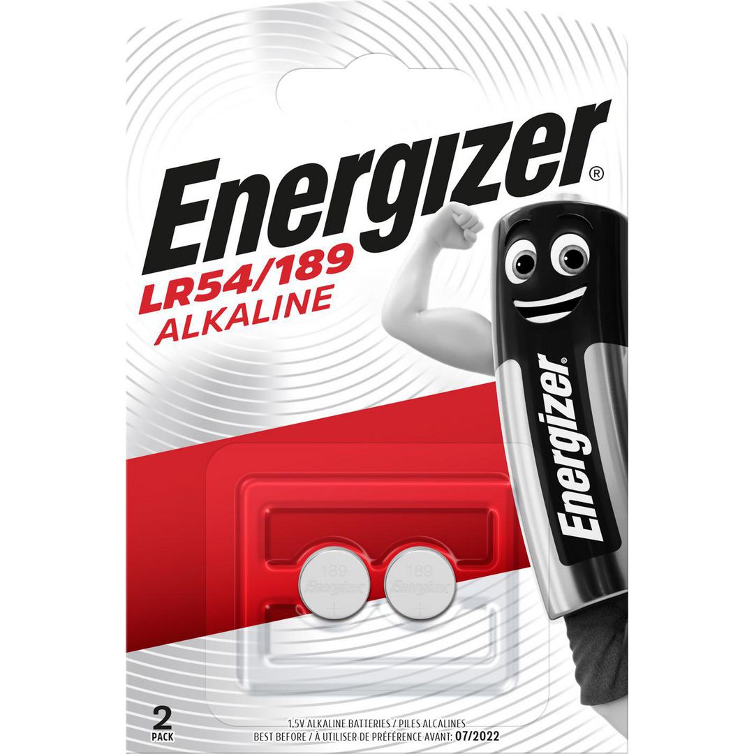 ENERGIZER Batteri LR54/189 2/fp | Kontorsmaskiner - Batterier - Knappcellsbatterier | Kontorsexperten