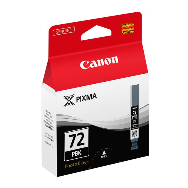CANON Bläckpatron, 72PBK, fotosvart, singelförpackning, 6403B001 | Toner och bläck - Bläckpatroner - Bläckpatroner Canon | Kontorsexperten