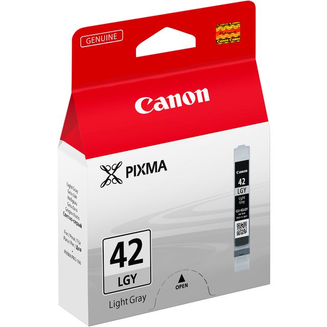 CANON Bläckpatron, PIXMA 42L GY, ljusgrå, singelförpackning, 6391B001 | Toner och bläck - Bläckpatroner - Bläckpatroner Canon | Kontorsexperten