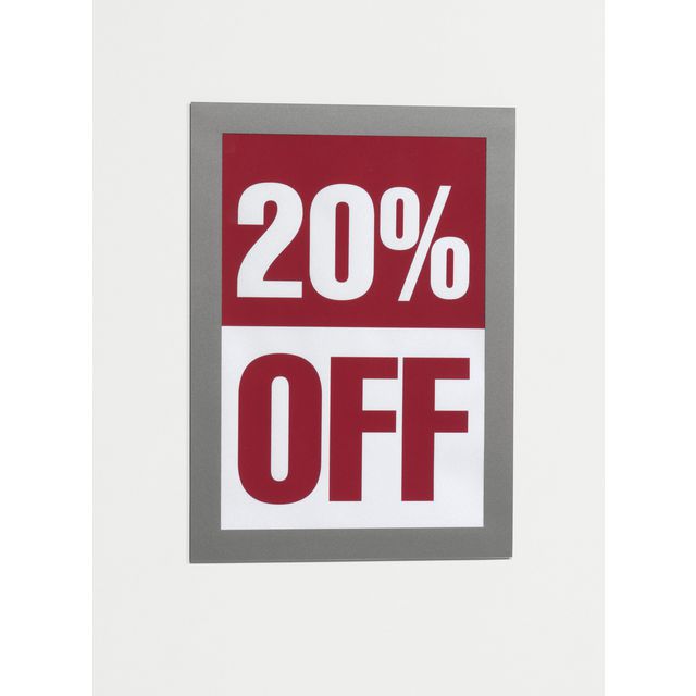 DURABLE Magnetram självh.DURAFRAME A5 silver 2/fp | Kontorsmöbler och inredning - Tavlor ställ och ramar - Magnet ramar | Kontorsexperten