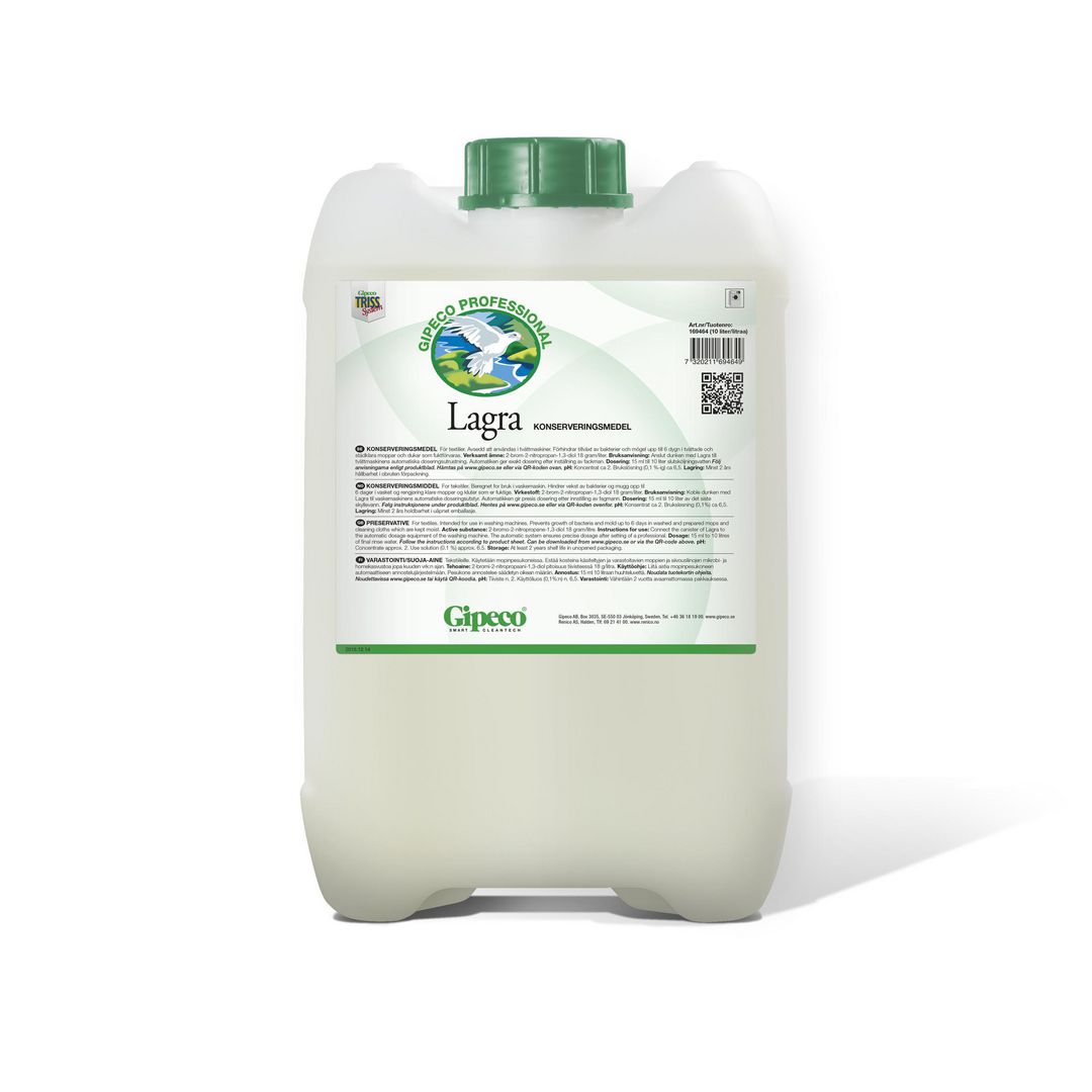 GIPECO Konserveringsmedel Lagra textil 10L | Städ och hygien - Tvättmedel och klädvård - Tvättmedel | Kontorsexperten