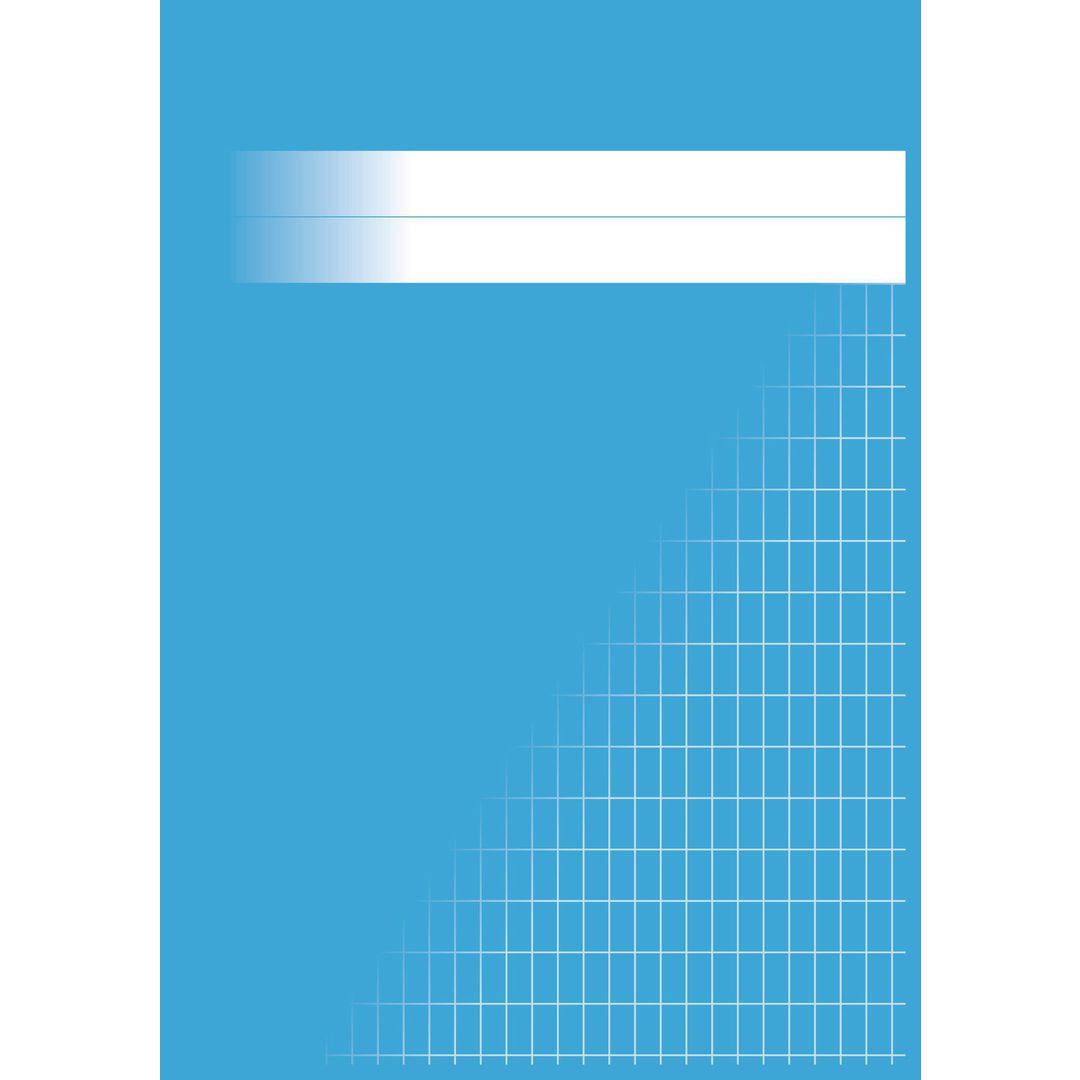 Räknehäfte A5 rutat 5x10mm mellanblå | Skola och förskola - Förbrukning skola häften - Räknehäften | Kontorsexperten