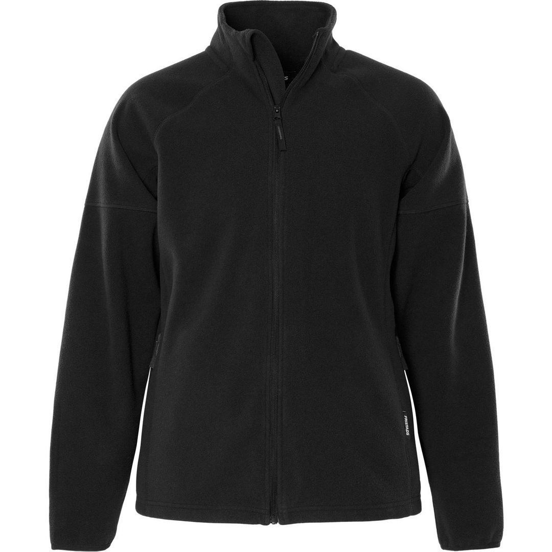 FRISTADS Fleecejacka 1498 svart dam 2XL | Arbetskläder - Arbetsjackor - Fleecejackor | Kontorsexperten