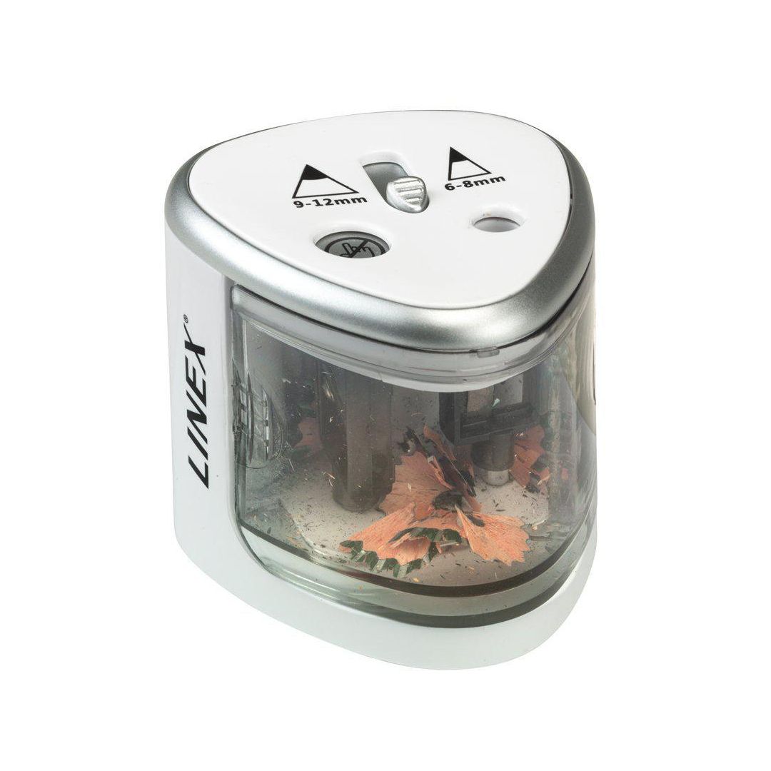 LINEX Pennvässare batteridriven dubbel | Skola och förskola - Pennor och tillbehör - Pennvässare | Kontorsexperten