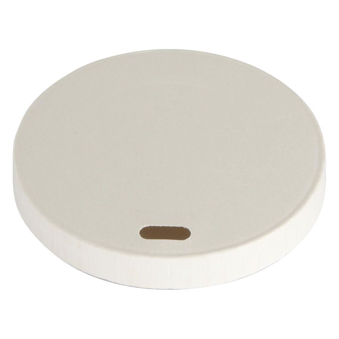 ABENA Lock till pappersbägare ø8cm vit 50/fp | Kök och servering - Engångsartiklar - Lock | Kontorsexperten