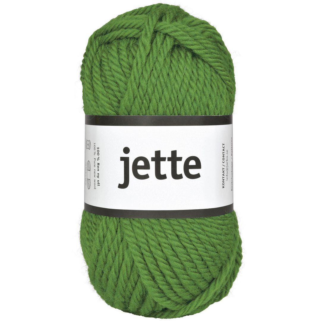JÄRBO GARN Ullgarn Jette 50g, grön | Skola och förskola - Hobbymaterial - Garn | Kontorsexperten