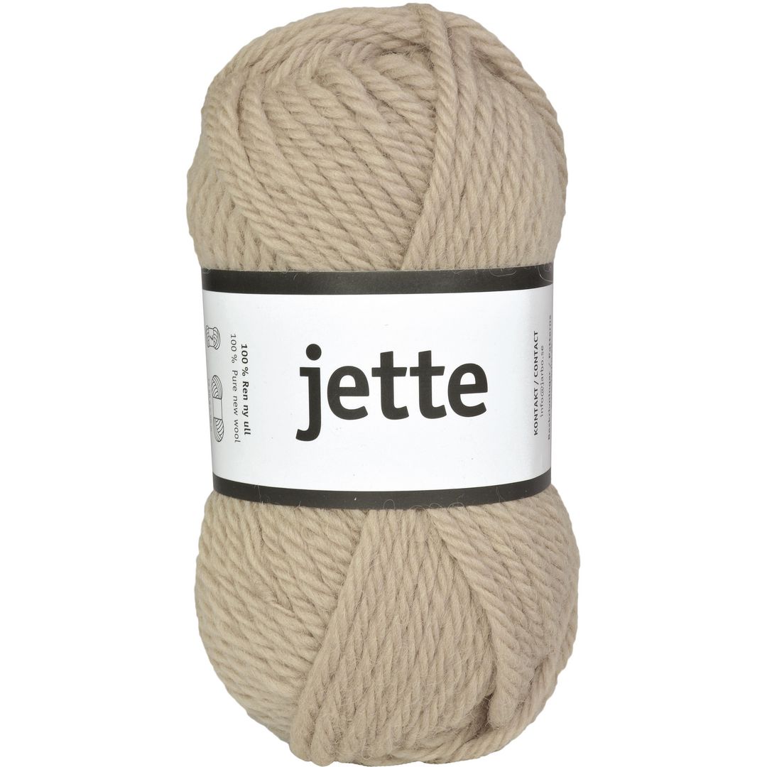 JÄRBO GARN Ullgarn Jette 50g, beige | Skola och förskola - Hobbymaterial - Garn | Kontorsexperten
