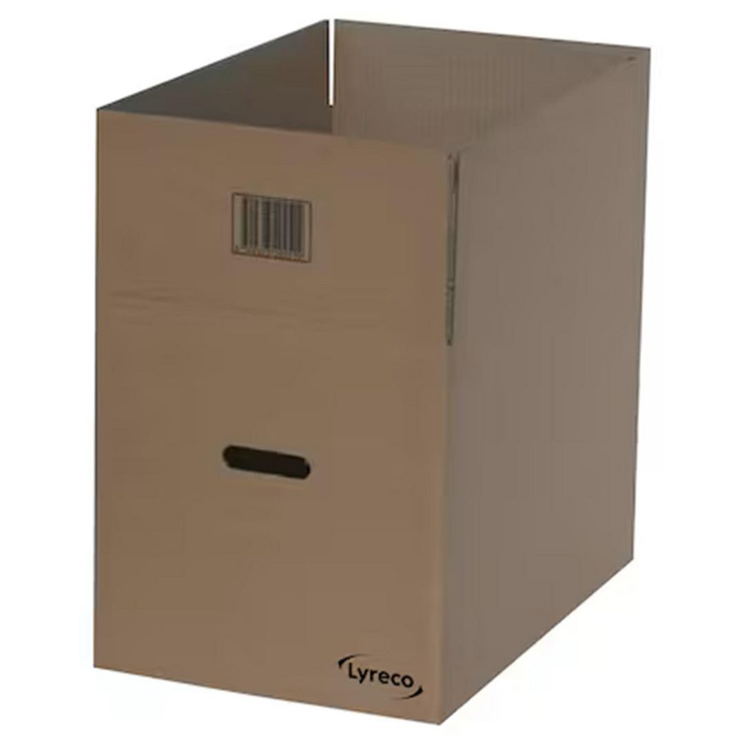 LYRECO Wellåda dubbel 550x350x350mm | Emballage och lagerutrustning - Lådor och well - Welllådor 1-lag - 370-500 mm | Kontorsexperten