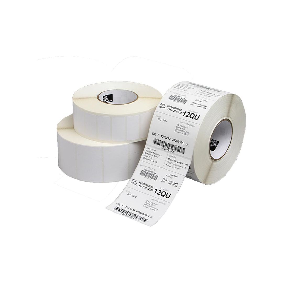 ZEBRA Etikett 102x76 mm Z 11160/fp | Kontorsmaskiner - Etikettskrivare och etiketter - Etiketter - Zebra | Kontorsexperten