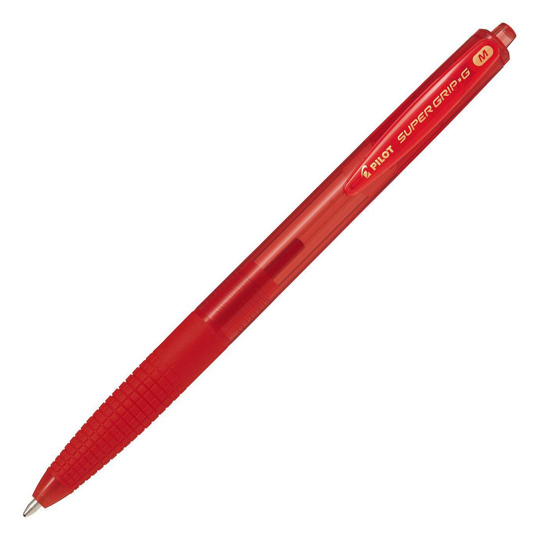 PILOT Kulpenna Super Grip G Medium 1mm röd | Kontorsmaterial - Pennor - Kulpennor | Kontorsexperten