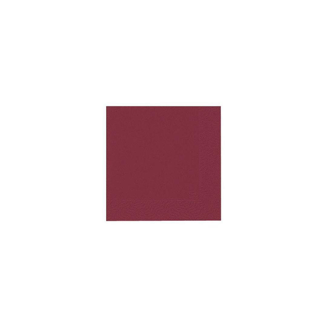 DUNI Servett 1-lags, enfärgad, 33 cm, bordeaux 500/fp | Kök och servering - Servetter och dukar - Servett - 1-lagers | Kontorsexperten