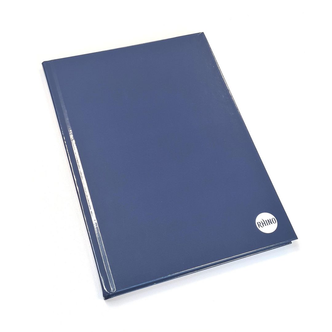 Anteckningsbok inbunden A4 linjerad blå | Kontorsmaterial - Block och anteckningsböcker - Anteckningsböcker | Kontorsexperten