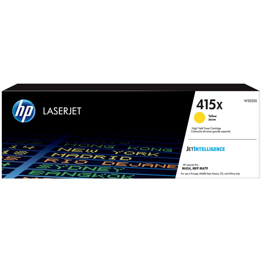 HP Toner W2032X 415X 6K Gul | Toner och bläck - Tonerkassetter - Toner HP | Kontorsexperten