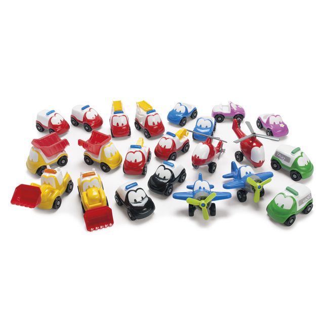 DANTOY Småbilar, blandade färger 22/fp | Skola och förskola - Lekmaterial - Leksaksbilar | Kontorsexperten