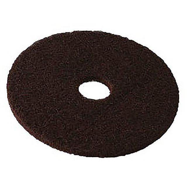 SCOTCH-BRITE Rondell brun 18`` 5/fp | Städ och hygien - Städmaskiner - Rondeller - Scotch-Brite | Kontorsexperten