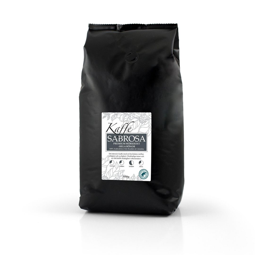 Kaffe Sabrosa Premium Bönor 1kg | Kök och servering - Kaffe och te - Hela Bönor | Kontorsexperten