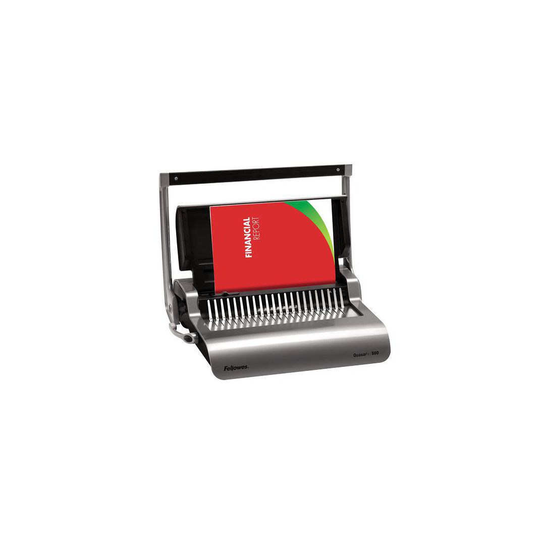 FELLOWES Spiralbindningsmaskin FELLOWES Quasar+ | Kontorsmaskiner - Inbindning - Maskiner | Kontorsexperten
