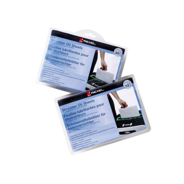 Rexel Oljeblad dokumentförstörare 12/fp | Kontorsmaskiner - Dokumentförstörare - Olja | Kontorsexperten