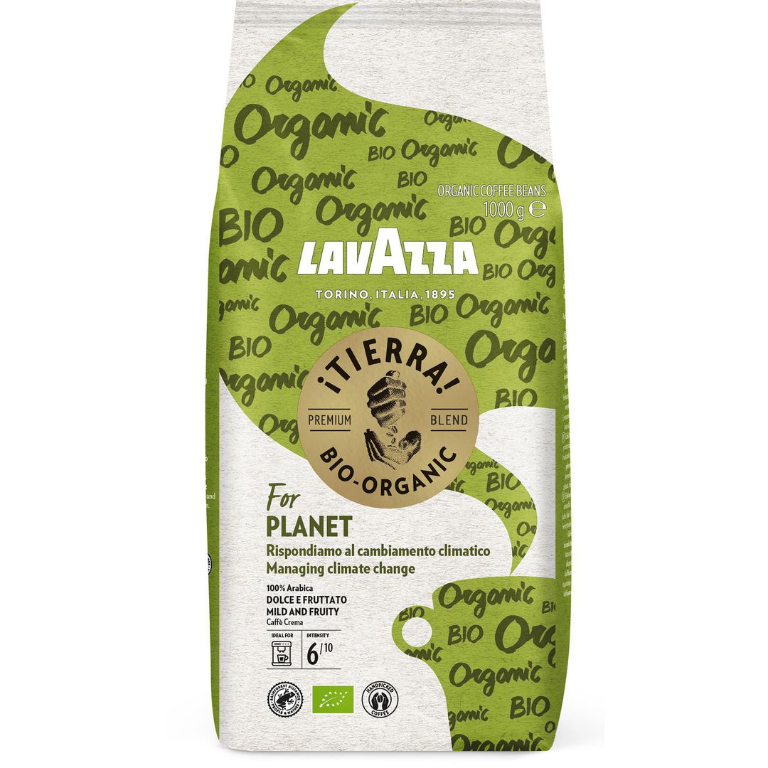 LAVAZZA Kaffe Tierra Bio Org Bönor 1kg | Kök och servering - Kaffe och te - Hela Bönor | Kontorsexperten