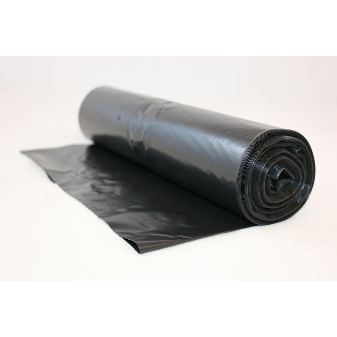 Plastsäck LD 125l 40my svart 25/rl | Städ och hygien - Påsar och säckar - Plastsäckar | Kontorsexperten