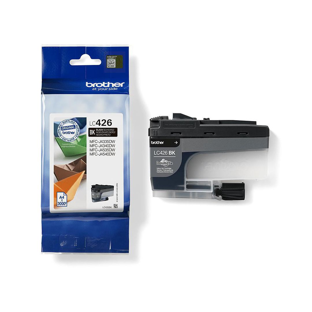 BROTHER Bläckpatron LC426BK 3K Svart | Toner och bläck - Bläckpatroner - Bläckpatroner Brother | Kontorsexperten