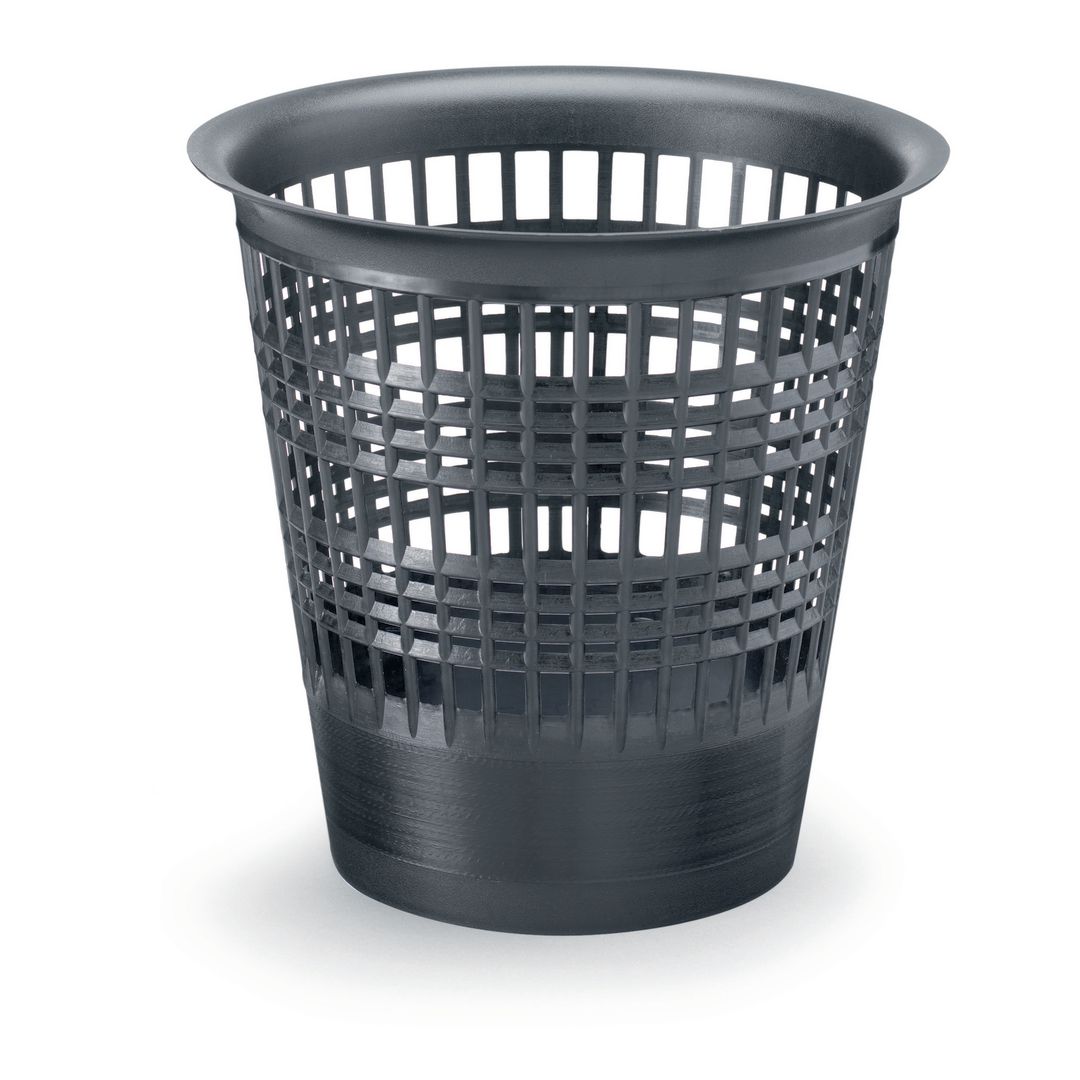 DURABLE Papperskorg economy 13L m.grå | Kontorsmaterial - Till skrivbordet - Papperskorgar | Kontorsexperten