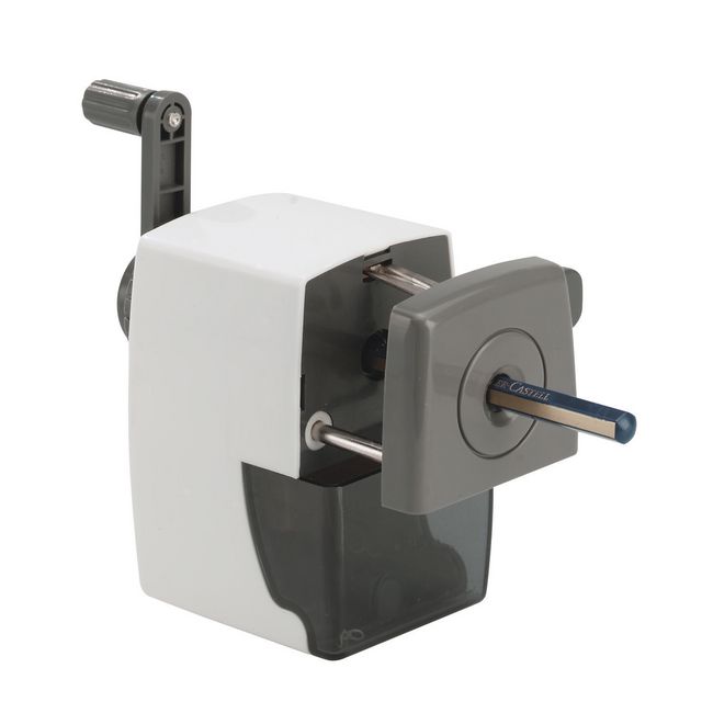 Pennvässare Bordsmodell grå/vit | Skola och förskola - Pennor och tillbehör - Pennvässare | Kontorsexperten