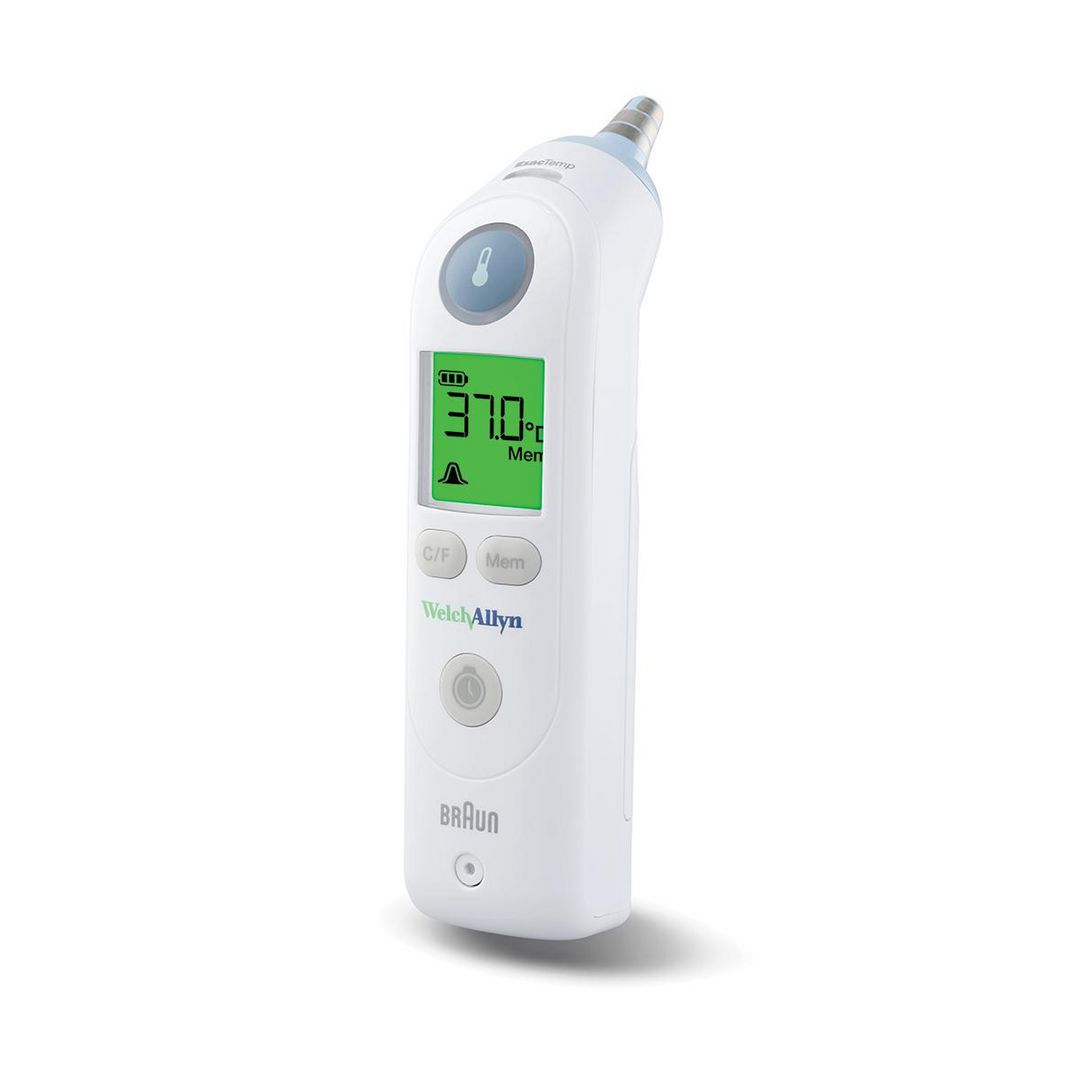 BRAUN Febertermometer THERMOSCAN PRO 6000 | Sjukvård och omsorg - Diagnos och behandling - Temperatur vikt och längd | Kontorsexperten